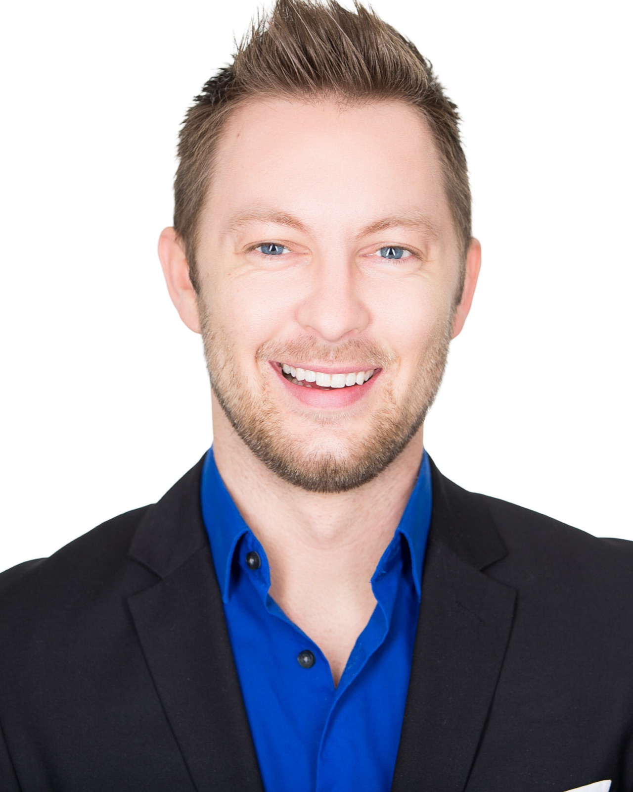 Studio headshot portrait