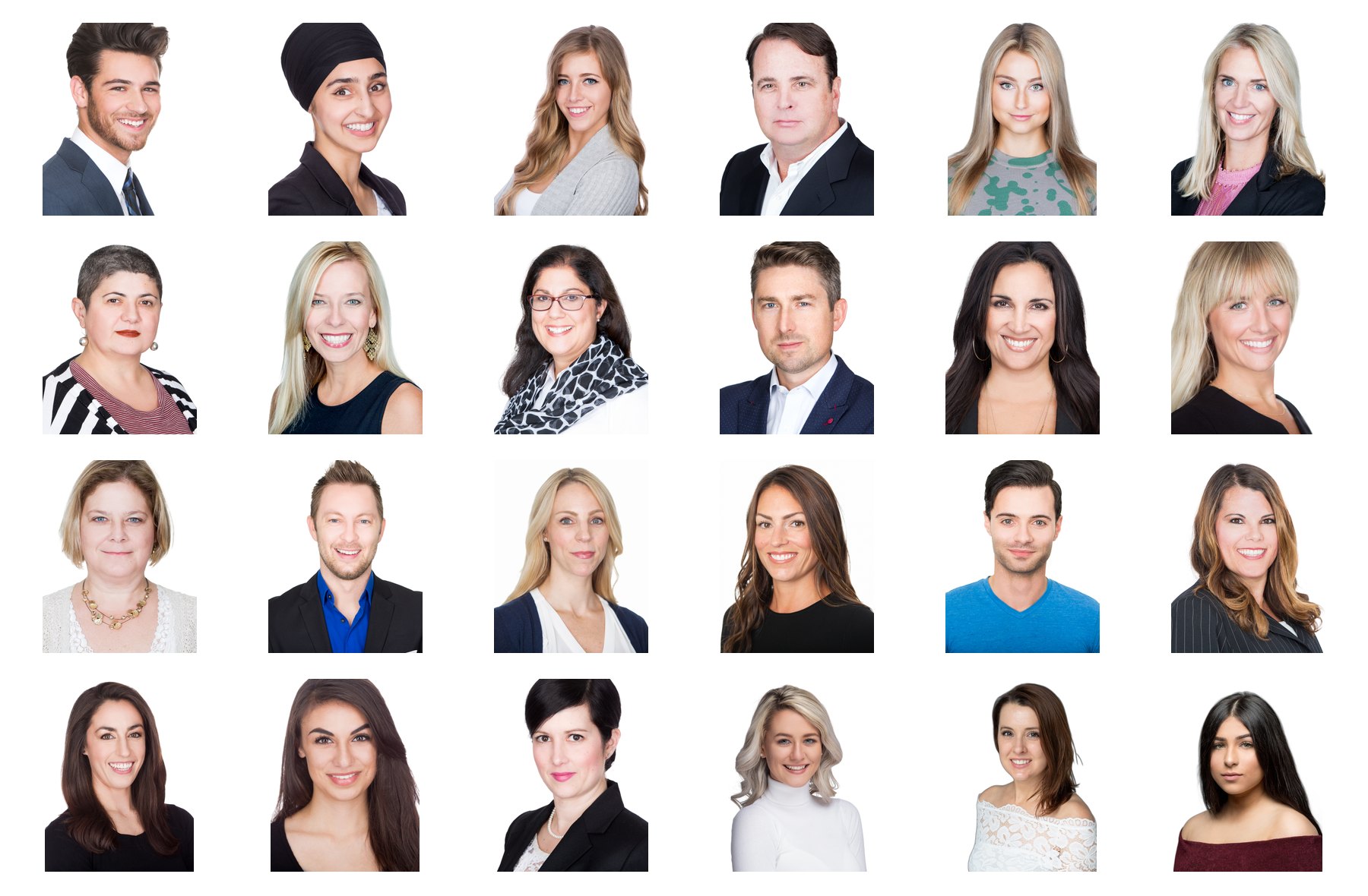 Volume team headshot sample